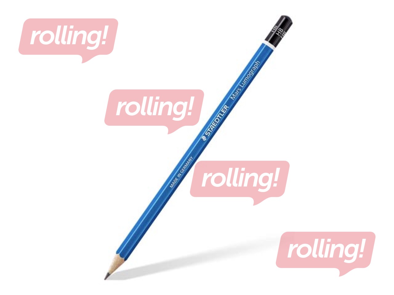 Zīmuļu komplekts Staedtler Lumograph 100, metāla kastē, 24 gab.