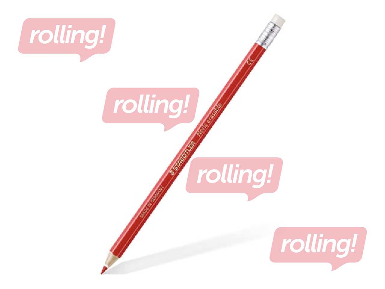 Värvipliiatsid kustutuskummiga Staedtler 144 50N, 12 tk.