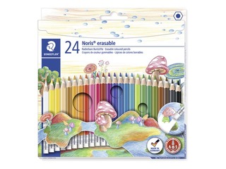 Coloured pencil with erase Staedtler 144 50N, 24 pcs.