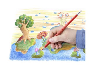 Krāsainie zīmuļi ar dzēšgumiju Staedtler 144 50N, 24 gab.