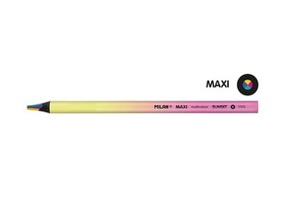 Krāsainais zīmulis Milan MAXI Sunset, 4 krāsas