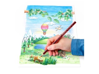 Värvipliiatsid koos teritajatega Staedtler 185, plastikkarbis, 288 tk.