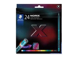 Цветные карандаши Staedtler, Norix, 186, 24 шт.