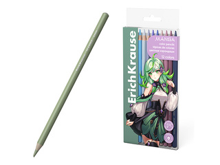Цветные карандаши ErichKrause, Manga, 12 цветов