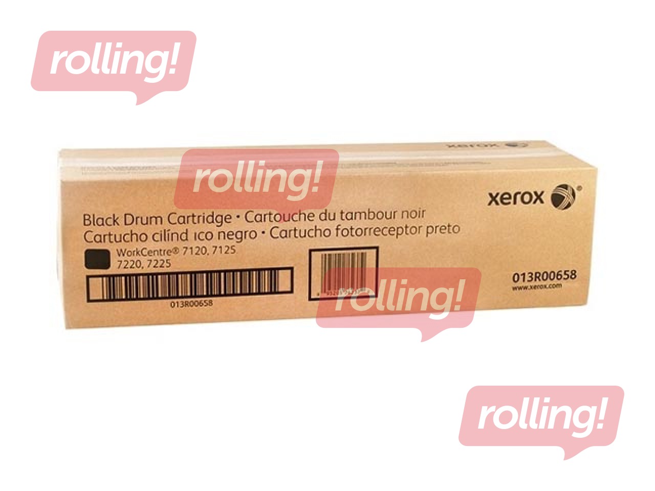 Fotocilindrs Xerox WorkCentre 7120, melns, (67000 lpp.), R1