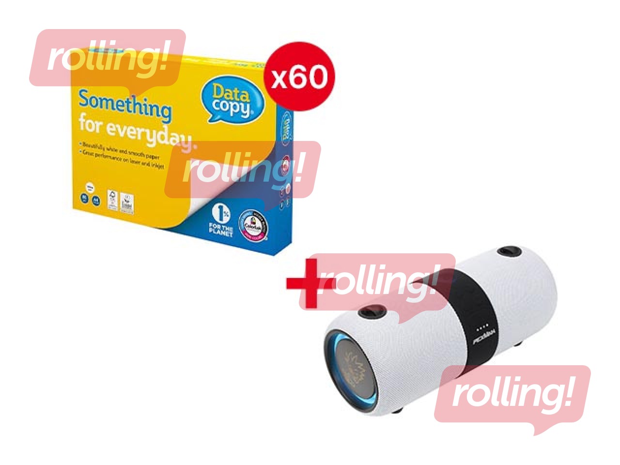 Paper Data Copy Everyday Printing, A4, 80g/m², 500 sheets +Midsummer gift!