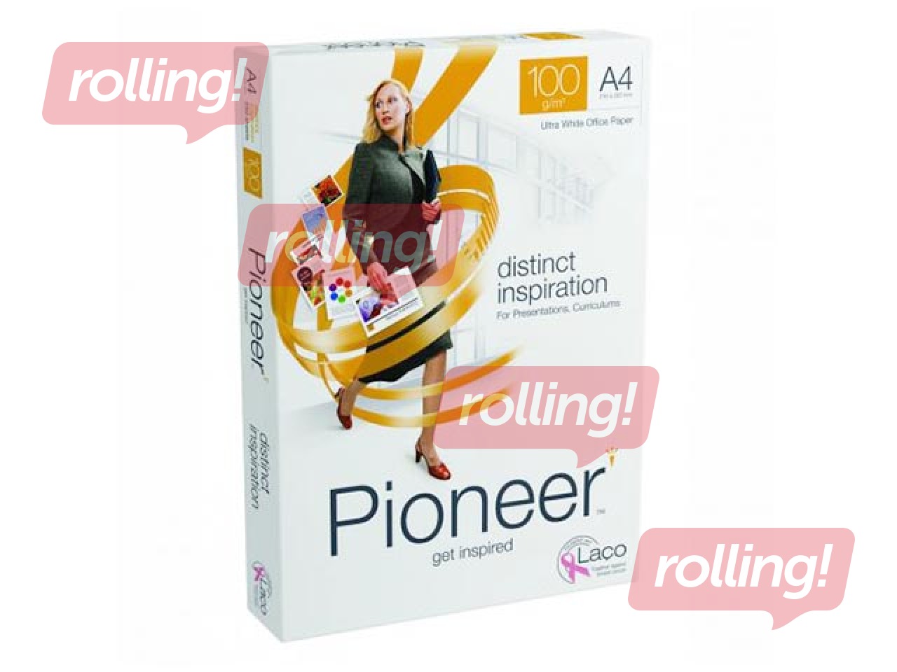 Papīrs Pioneer, A4, 100g/m², 250 loksnes