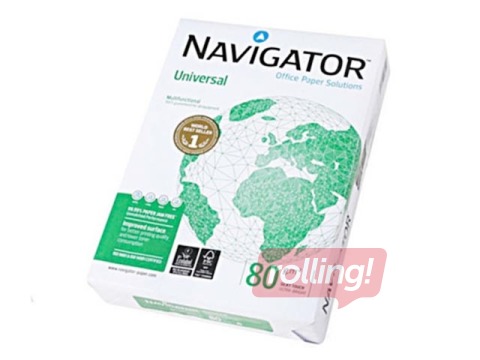 Koopiapaber Navigator Universal, A3, 80g/m², 500 lehte