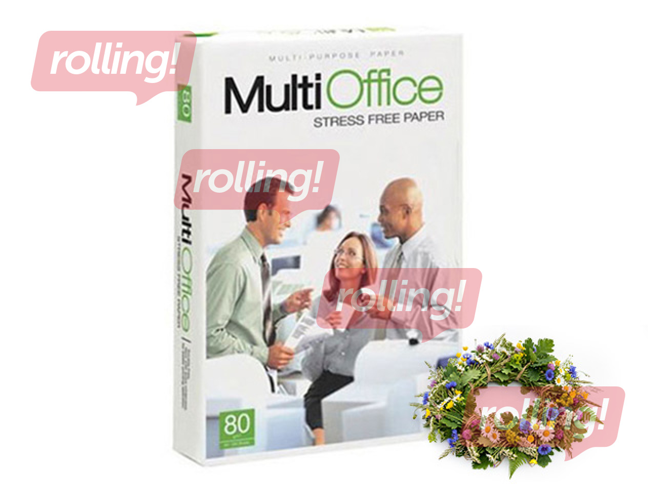 Koopiapaber Multi Office, A4, 80g/m², 500 lehte + Jaanipäeva kingitus!