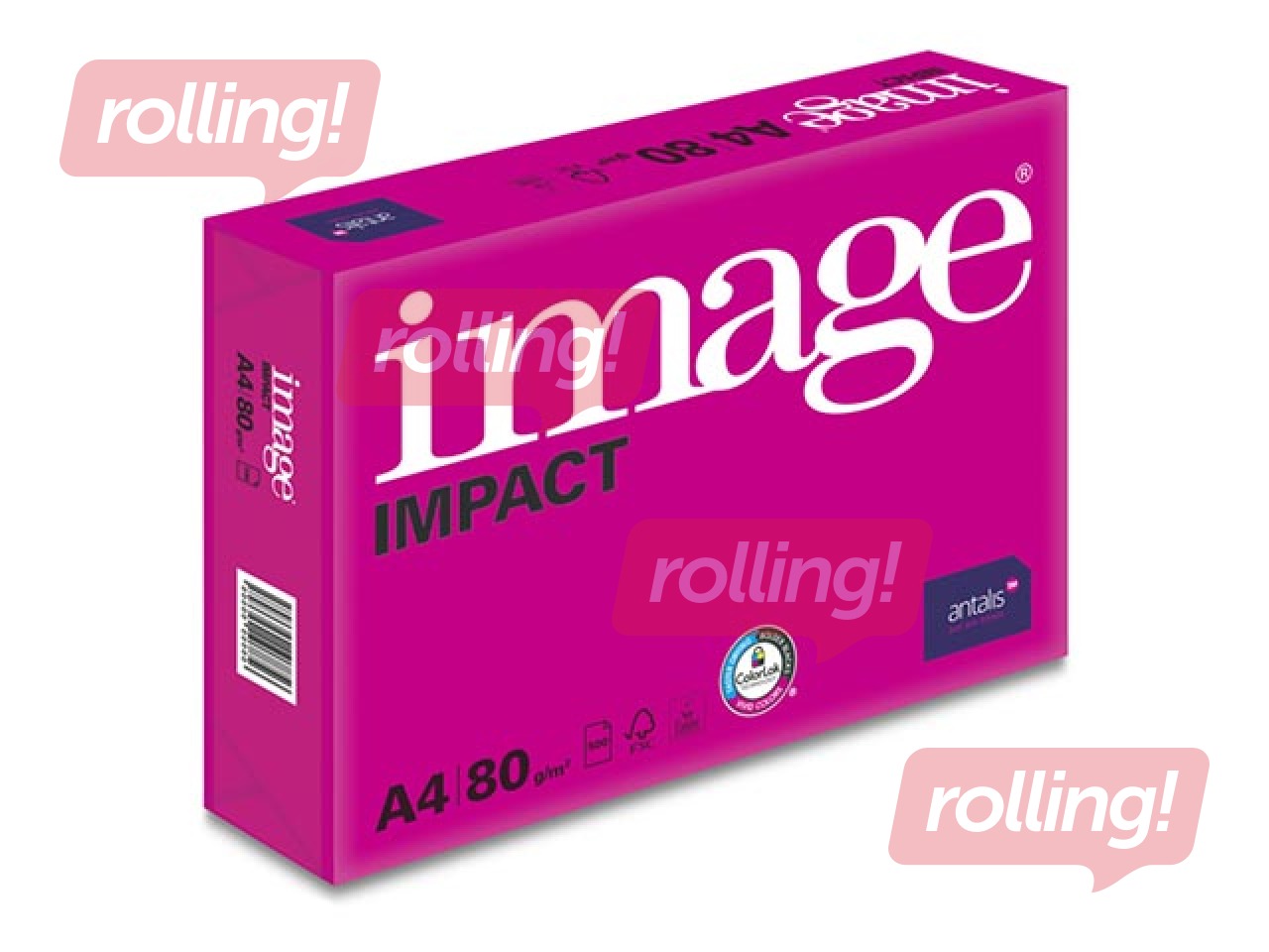 Koopiapaber Image Impact, A4, 80g/m², 500 lehte