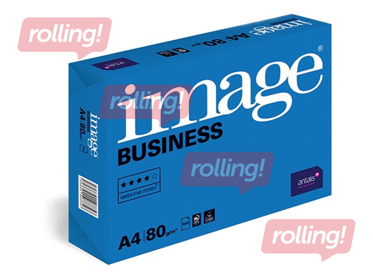 Papīrs Image Business, A4, 80g/m², 500 loksnes