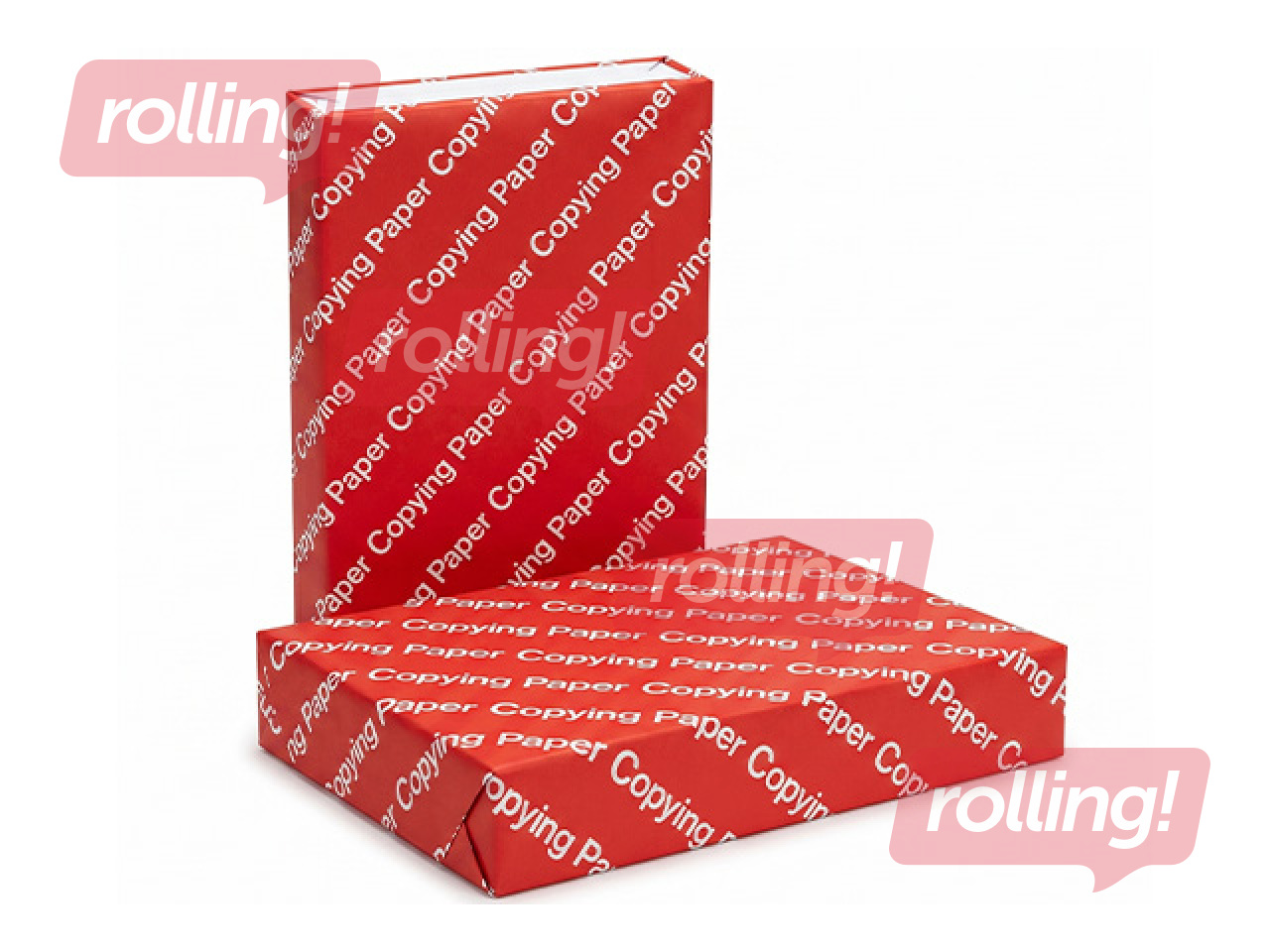 Papīrs Copying Paper Red, A4, 80g/m², 500 loksnes
