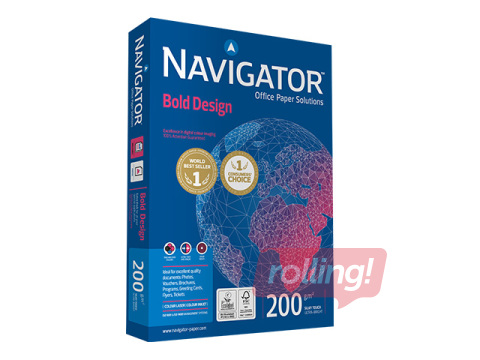 Бумага Navigator, Bold Design, A4, 200г/м², 150 листов