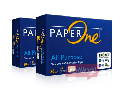 Бумага Paper One, All Purpose, A4, 80 г/м², 500 листов