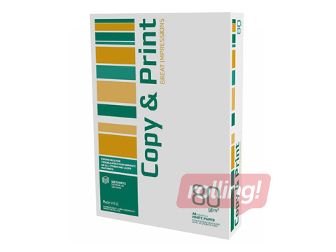 Бумага Copy&Print, A4, 80г/м², 500 листов