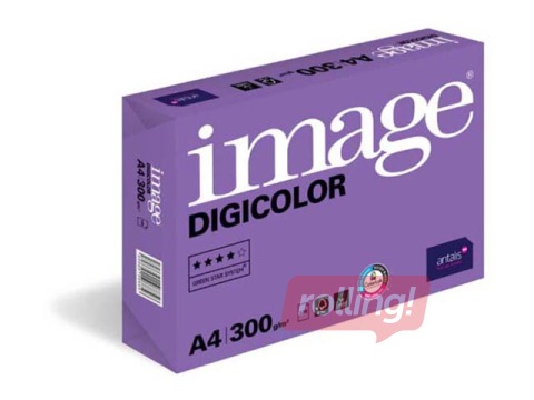 Бумага Image Digicolor, A4, 300г/м², 125 листов