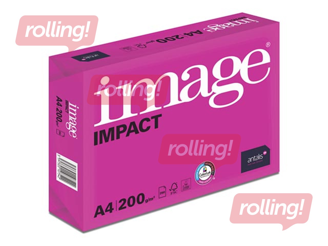 Бумага Image Impact, A4, 200г/м², 250 листов