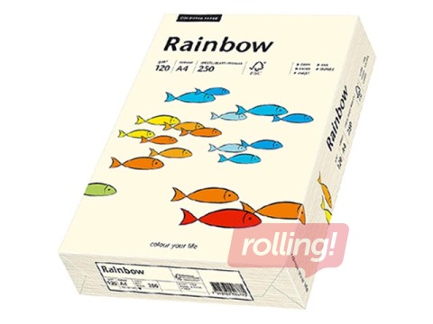 Koopiapaber Rainbow 03, A4, kreemjas, 80g/m², 500 lehte 