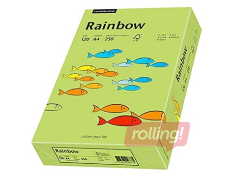 Koopiapaber Rainbow 74, A4, erkroheline, 80g/m², 500 lehte