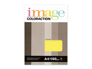 Koopiapaber Image Coloraction 55, A4, kollane, 160g/m², 50 lehte