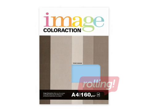 Koopiapaber Image Coloraction, A4, Iceberg/Pale Icy Blue, 160g/m², 50 lehte