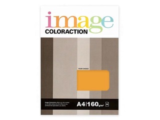 Paper Image Coloraction Mid Orange, A4, light orange, 80g/m², 50 sheets