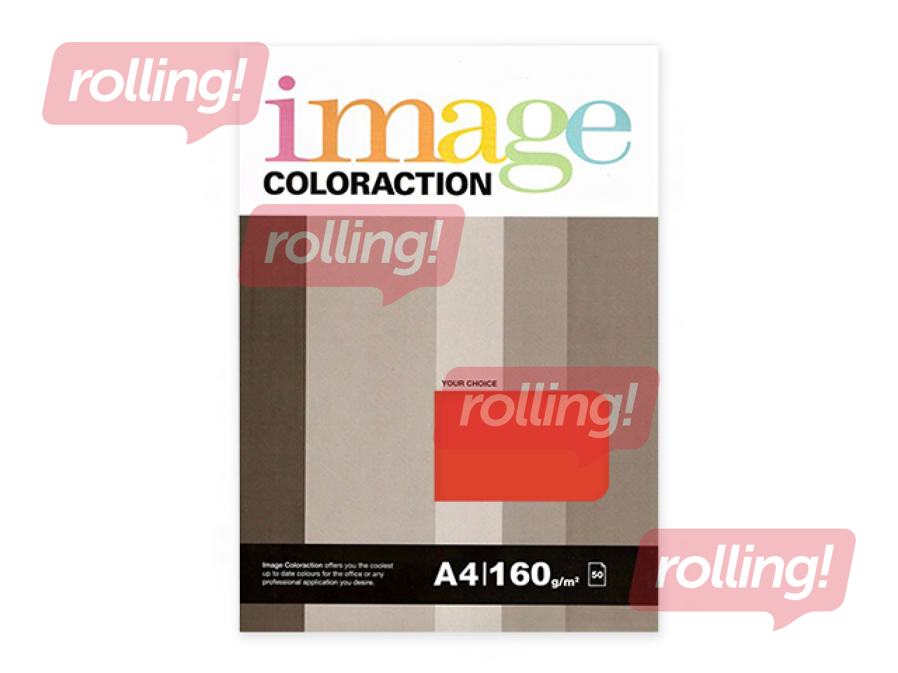 Koopiapaber Image Coloraction 28, A4, purpurpunane, 80g/m², 50 lehte