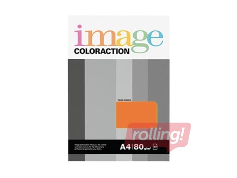 Koopiapaber Image Coloraction, A4, Amsterdam / Deep orange, 80 gsm, 50 lehte