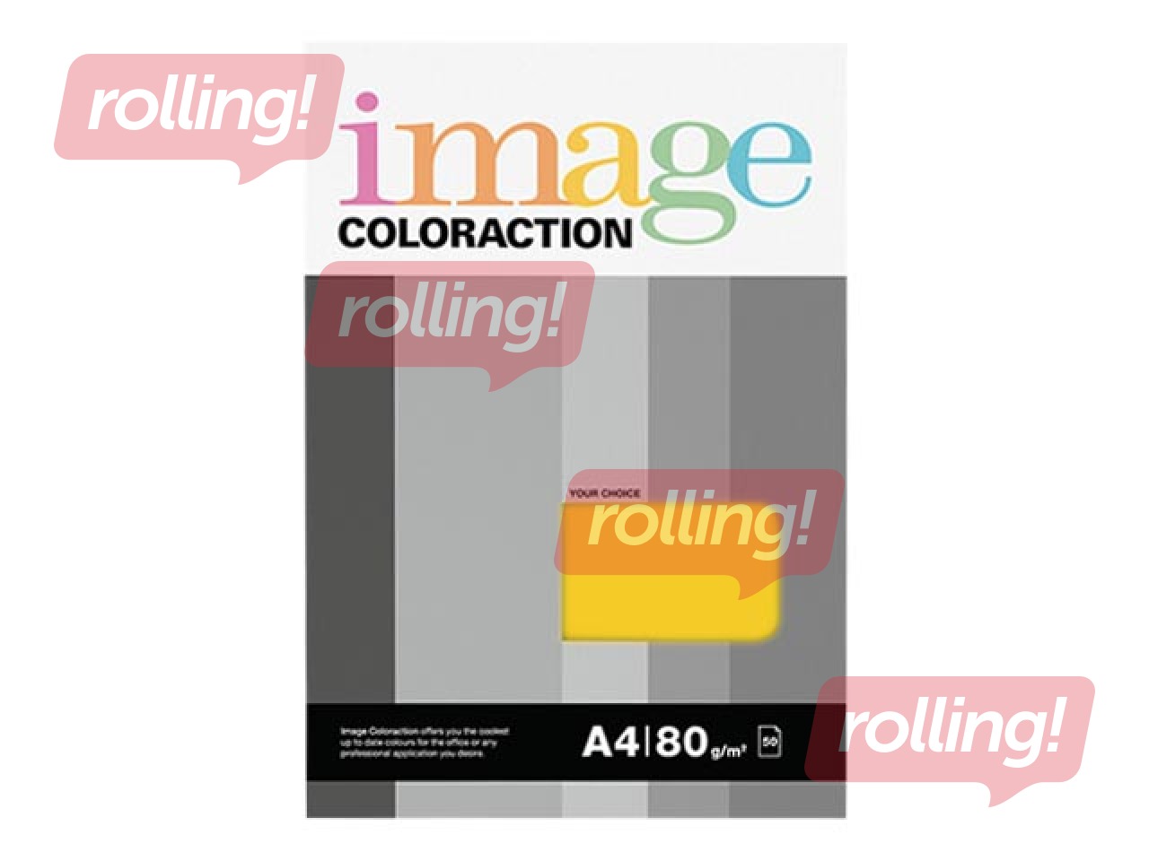 Koopiapaber Image Coloraction, A4, Sevilla/Dark Yellow, 80g/m², 50 lehte