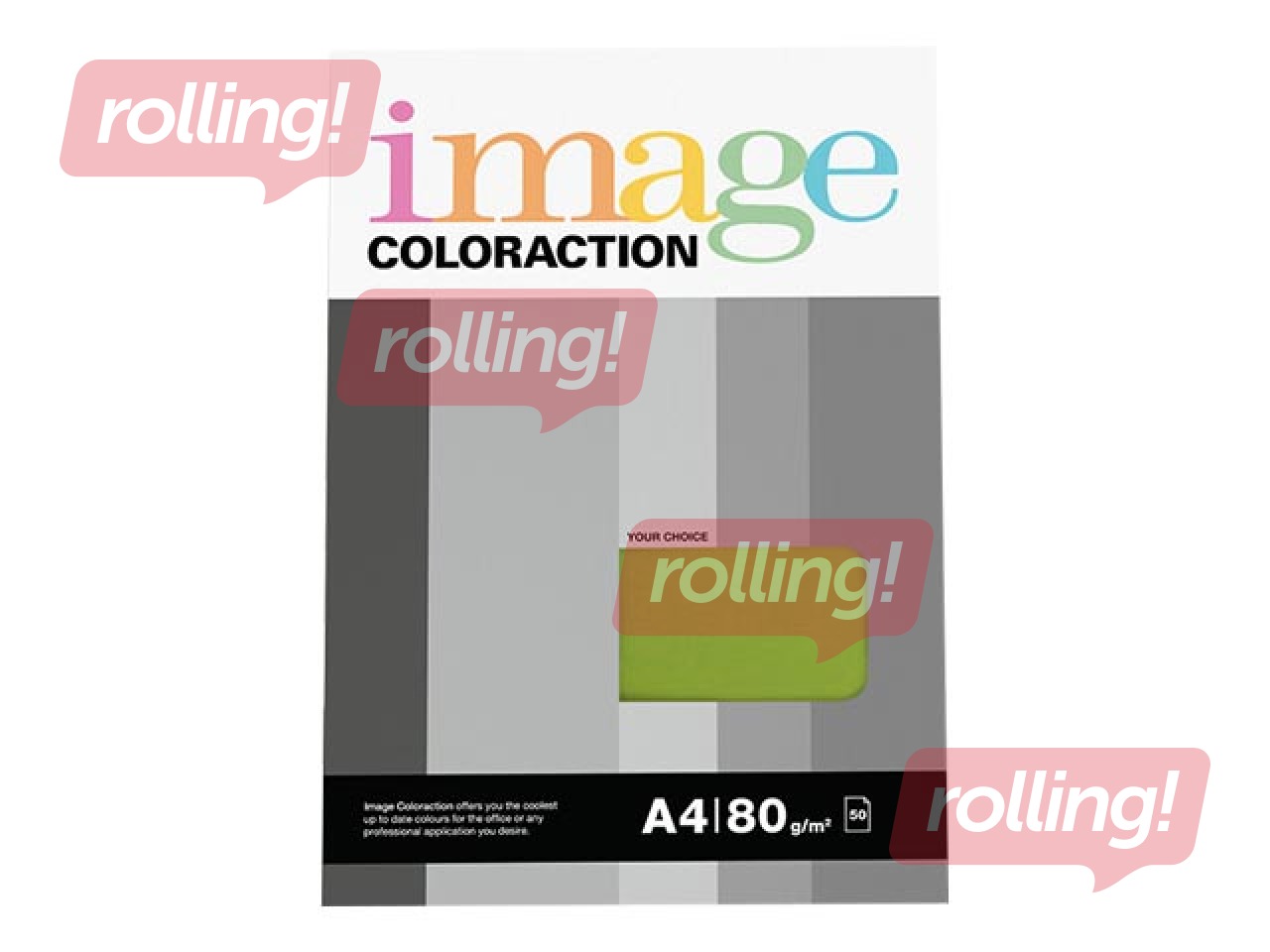 Koopiapaber Image Coloraction, A4, Dublin/Deep Green, 80g/m², 50 lehte