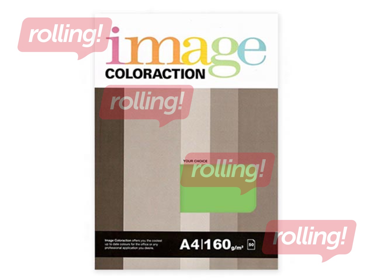 Koopiapaber Image Coloraction, A4, JAVA/dark green, 80g/m², 50 lehte