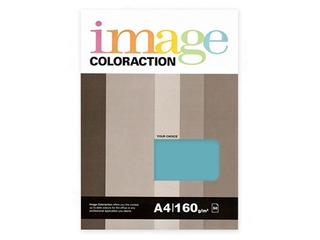 Koopiapaber Image Coloraction 77, A4, Lisbon / Deep Turquoise, veesinine, 80g/m², 50 lehte