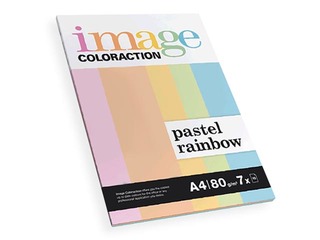Бумага Image Coloraction Rainbow Pastel, A4, 80г/м², 70 листов