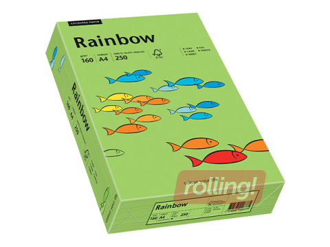 Paber Rainbow 76, A4, 160g/m2, 250 lehte, roheline