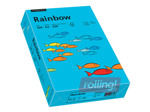 Paber Rainbow 87, A4, 160g/m2, 250 lehte, sinine
