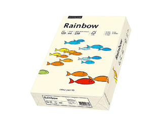 Koopiapaber Rainbow 03, A4, kreemjas, 120g/m², 250 lehte