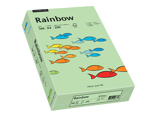Paber Rainbow 75, A4, 160g/m2, 250 lehte, piparmündiroheline