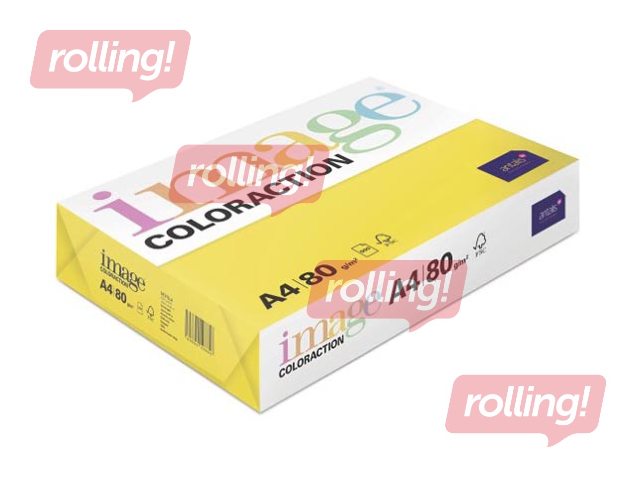 Koopiapaber Image Coloraction, A4, Sevilla/Dark Yellow, 80g/m², 500 lehte