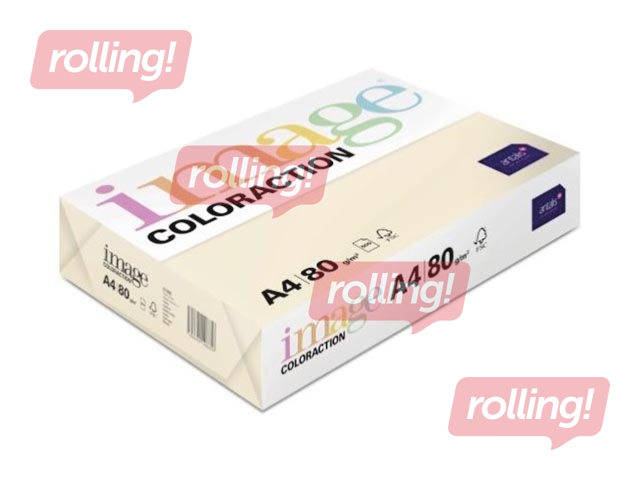 Papīrs Image Coloraction, A4, Dune/Pale cream, 160g/m², 250 loksnes