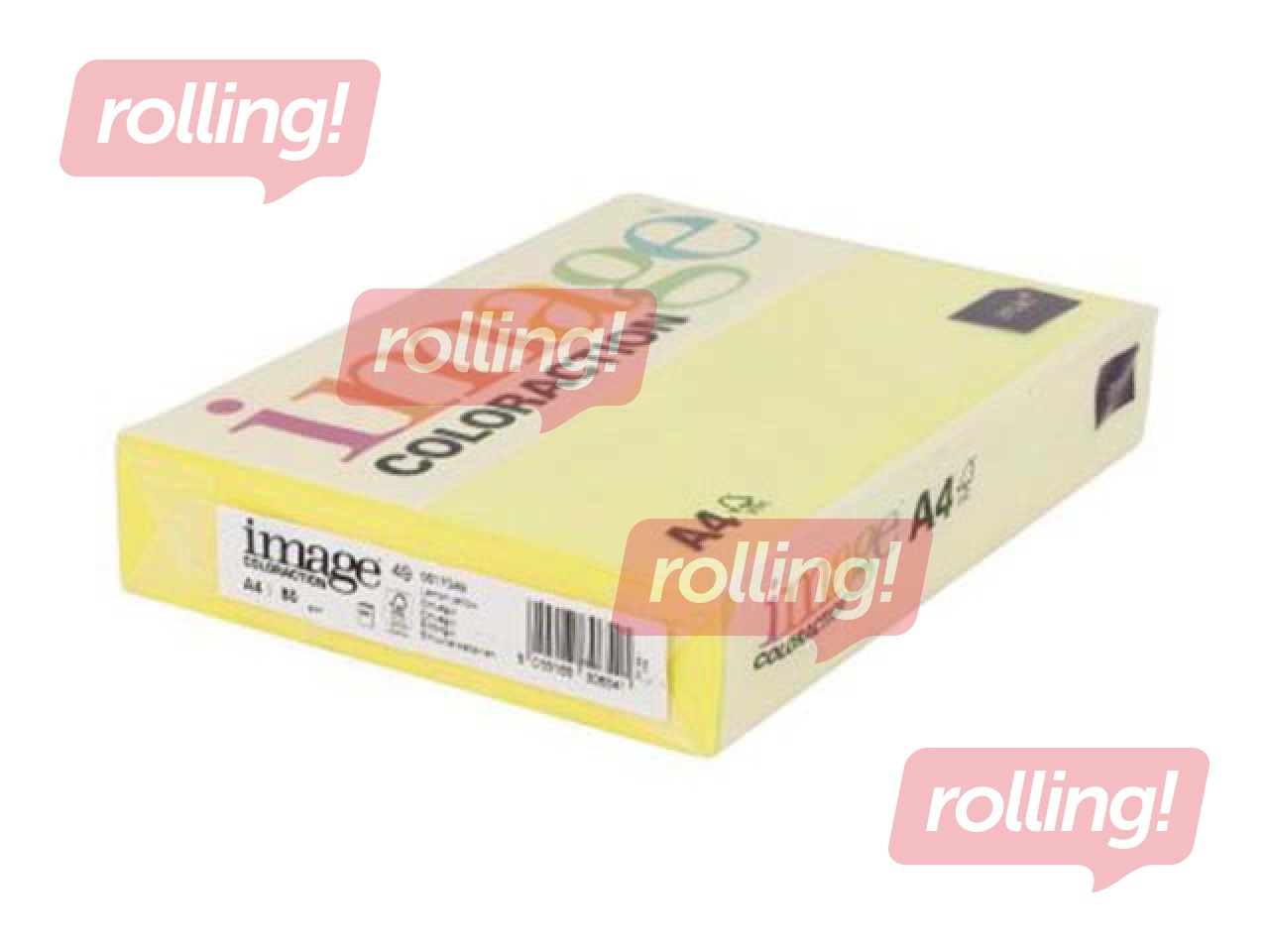Koopiapaber Image Coloraction, A4, Florida/Lemon Yellow, 80g/m², 500 lehte