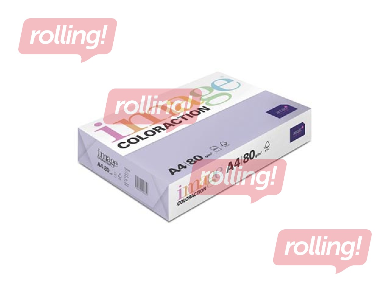 Koopiapaber Image Coloraction, A4, Tundra/Mid lilac, 80g/m², 500 lehte