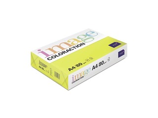 Koopiapaber Image Coloraction, A4, Ibiza/Neoonkollane, 80g/m², 500 lehte