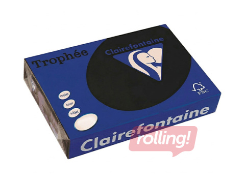 Papīrs Clairefontaine, A4, 160 g/m2, 250 loksnes, melns
