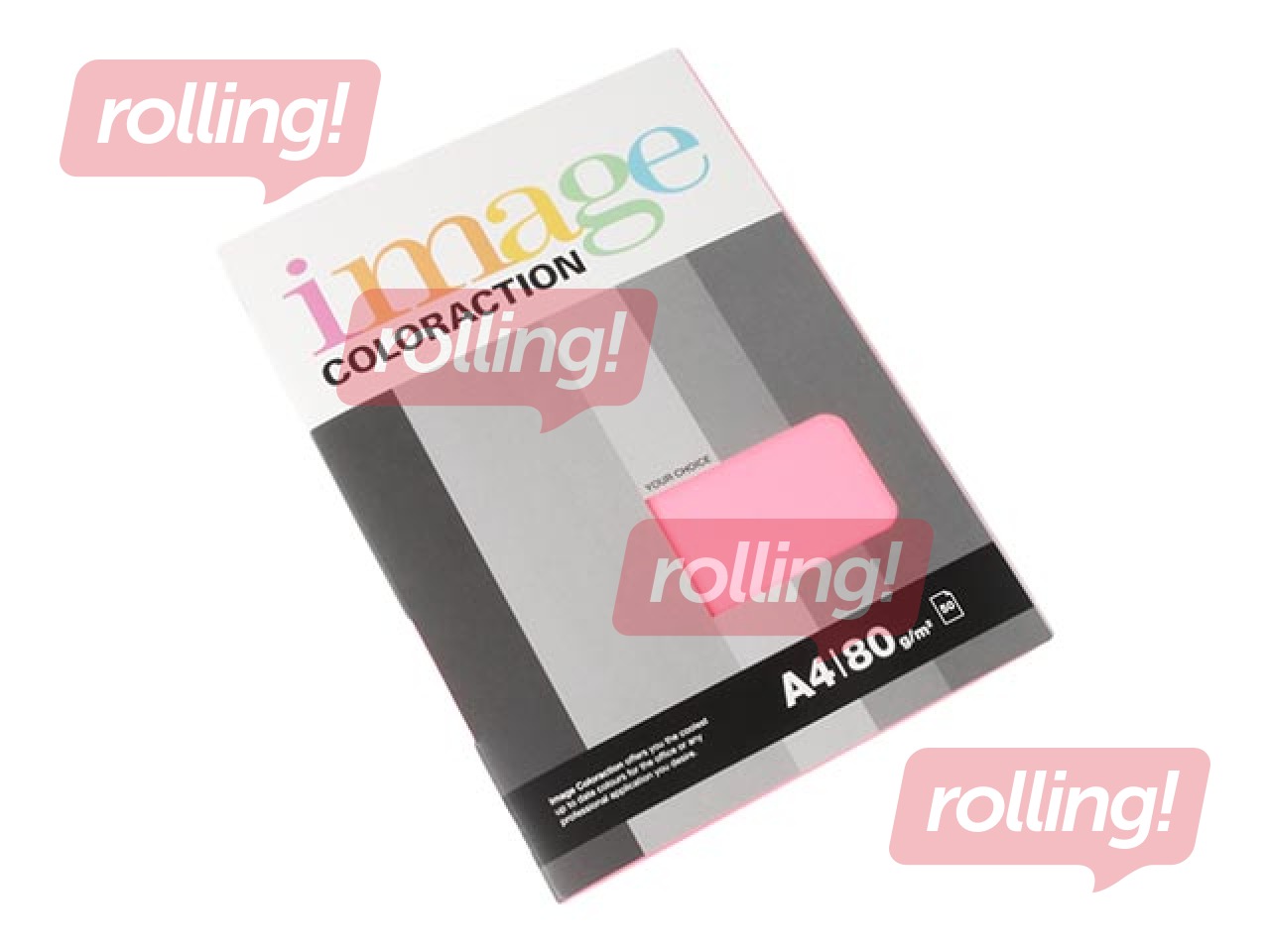 Koopiapaber Image Coloraction, A4, Malibu/Neon Pink, 80g/m², 50 lehte