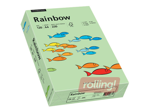 Paber Rainbow 75, A4, 120 g/m², 250 lehte, piparmündiroheline
