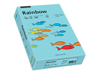 Paber Rainbow 84, A4, 120 g/m², 250 lehte, taevasinine