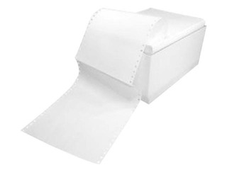Printer paper without perforation, single-layer, white, A4, 2000 connected sheets