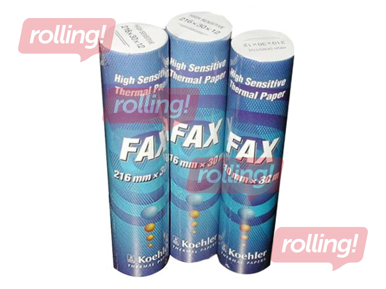 Fax paper Tehnoinform, 210mm x 30m