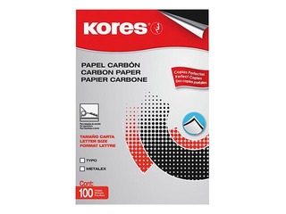 Kopeerimispaber Kores, A4, must, 100 lehte