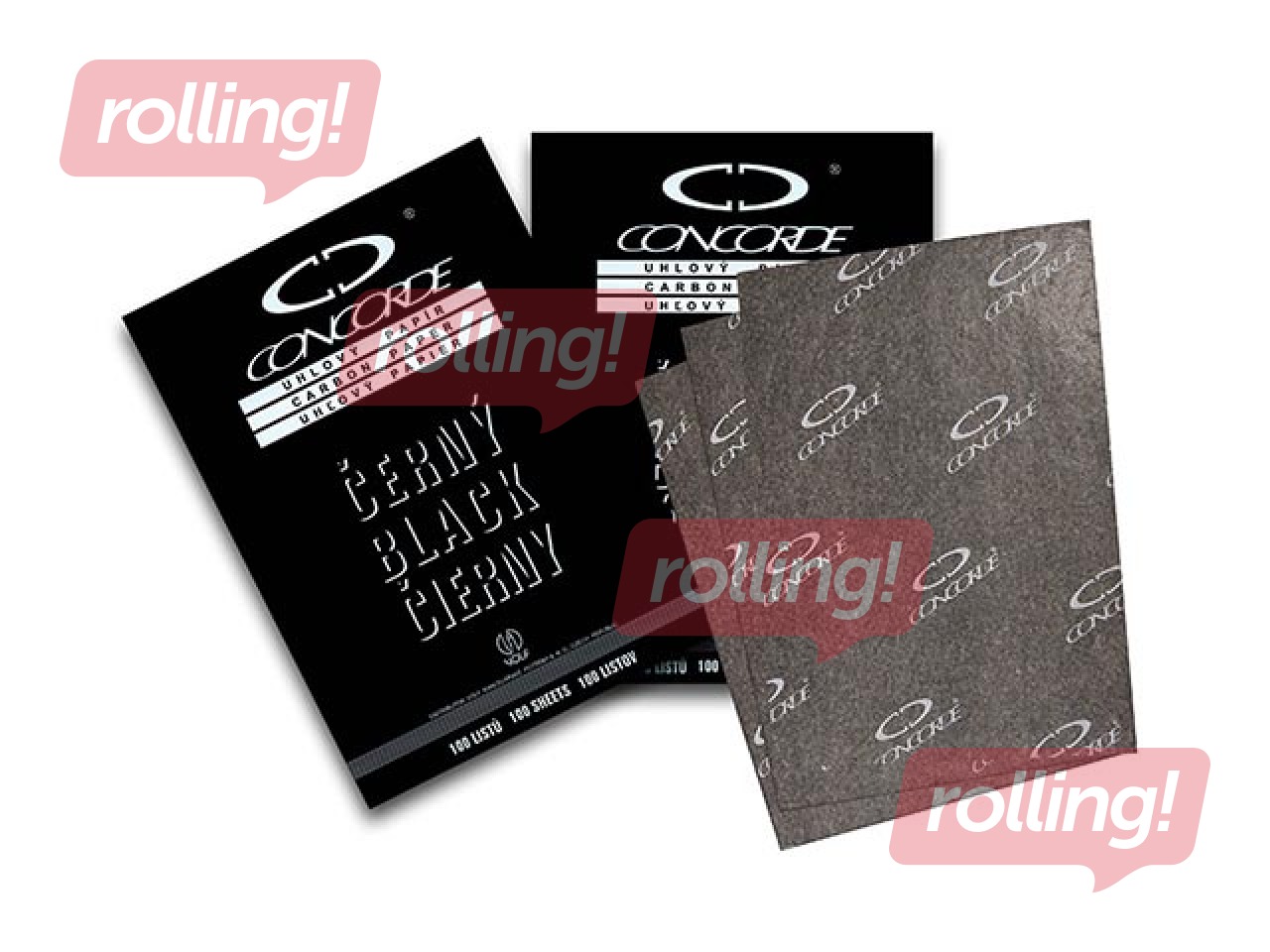 Carbon paper Concorde, A4, black, 25 sheets